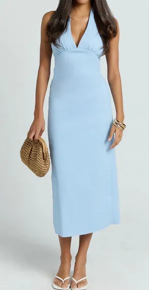 Showpo Light Blue Dress thumbnail 1
