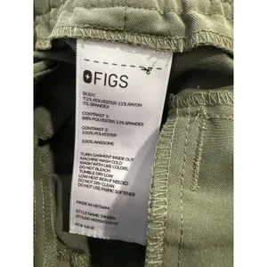 FIGS Tansen Jogger Scrub Pants Olive Green Technical Collection XL‎ thumbnail 7