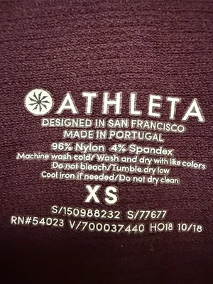 ATHLETA Speedlight Seamless Tank Top - Deep Wine Size XS thumbnail 6
