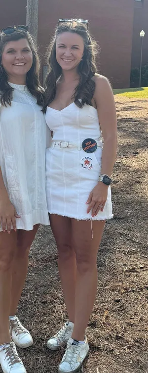 The Pants Store White Denim Dress thumbnail 2