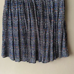 Free People Rayon Boho Beachy Relaxed Geometric T-Back Mini Dress Small‎ Blue thumbnail 8