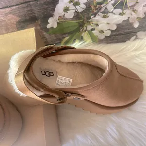 UGG LANAH CLOG PLATFORM SLIPPER SIZE 8 thumbnail 6