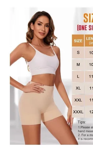 NEW Shapewear Shorts Anti Chafing Boyshorts Seamless Slip Shorts L thumbnail 3