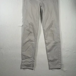 Abercrombie & Fitch Women's Gray Skinny Pants Size 8 W29 L28 Stretch Chino thumbnail 2