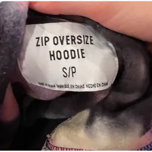 Tie dye zip up Blue thumbnail 3
