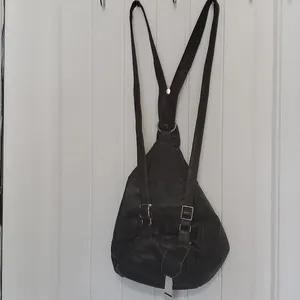 Source Unknown Leather Backpack Made in Mexico thumbnail 6