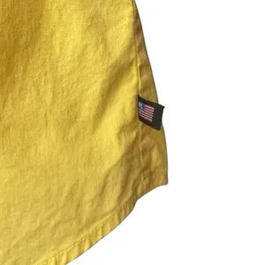 Vintage Polo Jeans CO Ralph Lauren Yellow‎ Button Down Shirt Women's Size XL Y2K thumbnail 3