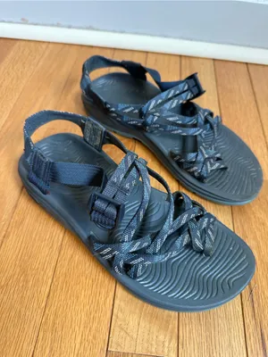 Chaco Adjustable Strap Sport Sandal Womens 8 Blue Granola thumbnail 9