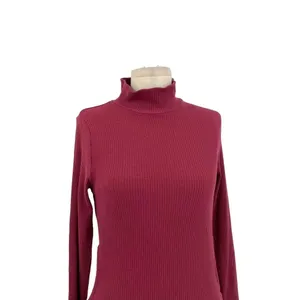 Free People Beach Guess Who's Back Rib Knit Cutout Dress Wild Garnet‎ Size Large thumbnail 5