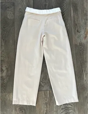 Aritzia BABATON Bureau Foldover Waist Trouser Pants thumbnail 3