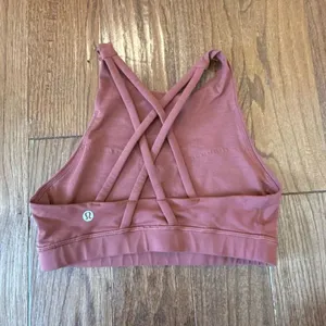 Lululemon energy high neck cross back bra copper coil 4 thumbnail 5
