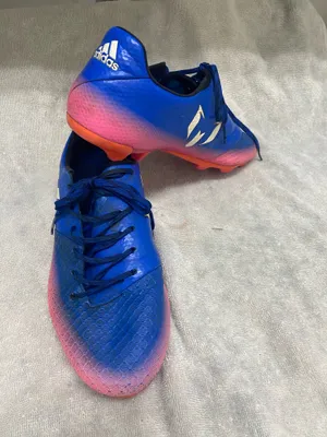 adidas Blue Soccer Cleats for Youth, Athletic Football Footwear, Sports Shoes thumbnail 2