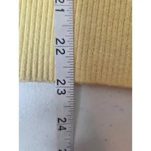 L.L. Bean Cotton & Cashmere Womens Size Small Yellow Lightweight Sweater thumbnail 6