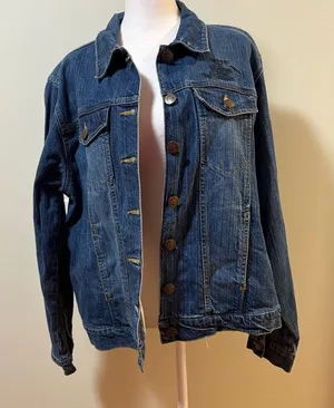 Disney Nightmare before Christmas vintage denim jacket L thumbnail 1