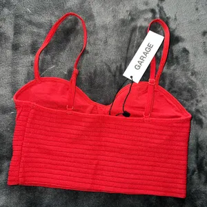Garage Seamless Bustier Cami in Crimson Red Size XS New with tag thumbnail 6