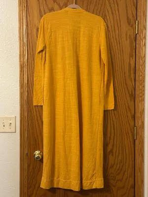 FP Beach Bicoastal Open Front Maxi Duster - Size S - Oversized **Flawed thumbnail 2