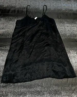Womens large Athleta Calm Cool Black Slip Dress/Nightgown thumbnail 3