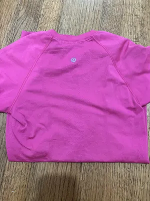 Lululemon Pink Swiftly Tech Short Sleeve thumbnail 2
