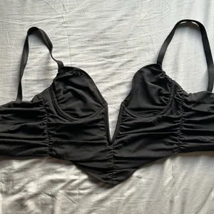 White Fox Boutique Black Bustier Top thumbnail 2
