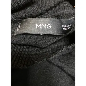 MNG Mango Women's Black Long Sleeve Turtleneck Knit Longline Sweater Top Size S thumbnail 5