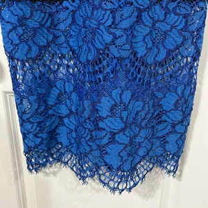 Alexis Size S Julianna Dress‎ Blue Black Lace Halter Midi Bodycon High Neck Gown thumbnail 6