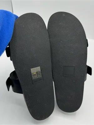 Dolce Vita Soya Platform Sandals Onyx black Leather Size 9 minimalist neutral‎ thumbnail 2