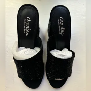NEW Charles David Reveal Mules / Heeled Sandals Size 7 thumbnail 5