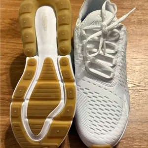 Nike White and Blue AirMax Athletic Shoes thumbnail 2
