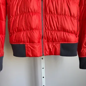Athleta‎ Goose Down Red Jacket sz S outdoors hiking thumbnail 3