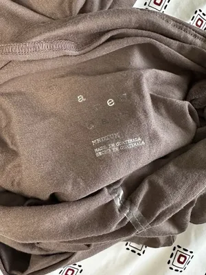 A New Day Brown Women’s Long Sleeve Turtleneck scrunch activewear gym thumbnail 3