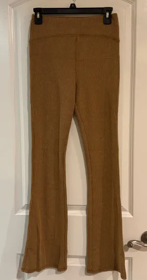 wild fable ribbed flare pants thumbnail 1