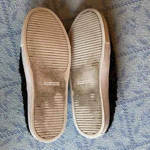 Tory Burch flower fabric sneakers leather lining thumbnail 3