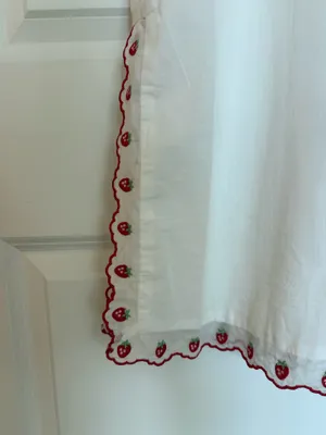 Jacquie The Label White Strawberry Dress thumbnail 6