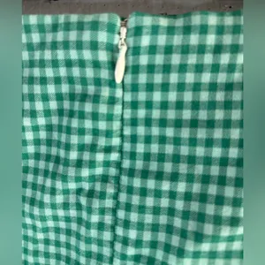 Urban Outfitters M Gingham Check Pocketed Mini Skirt in Kelly Green thumbnail 5