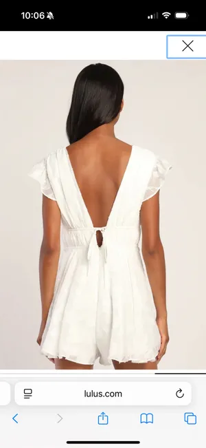 Lulus Romper White thumbnail 3