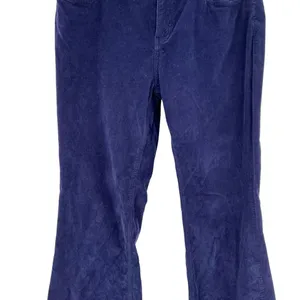 Free People We The Free Jayde Cord Flare Pants Raw Hem‎ Blue Size 29 thumbnail 3