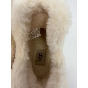 Ugg Raincloud Clear Waterproof Rubber Wool Lined Rain Boots Natural Size 7 NWOT thumbnail 9