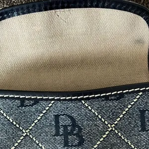 Dooney & Bourke Flap “DB” Wallet Wristlet- approx 6.5”/4.25”/1.25” thumbnail 14