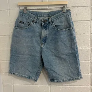 Vintage Lee light wash Jean shorts thumbnail 1