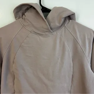 Lululemon Pullover Scuba Dusty Blush Hooded Sweatshirt/Hoodie Size 4 thumbnail 2