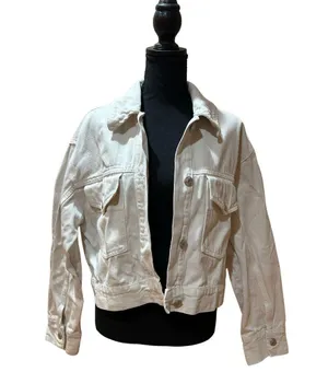 ZARA Crop Denim Jacket thumbnail 3