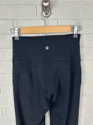 Lululemon Black High Rise Flare Leggings Size 6 thumbnail 8