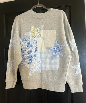 Boutique Target Patchwork Crewneck thumbnail 1