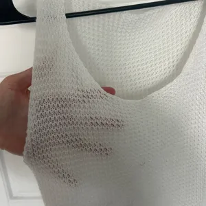 Bikini Cover Up Top White Size M thumbnail 2