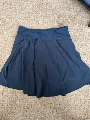 Spanx Get Moving Skort Navy Blue Womens Size L thumbnail 6