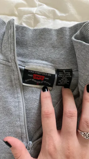 Levi’s Quarter zip Gray thumbnail 4