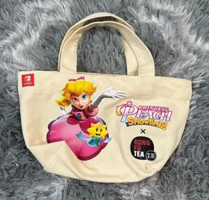 Nintendo Princess Peach‎ Show Time X Kung Fu Tea Mini Tote Bag - Exclusive thumbnail 1