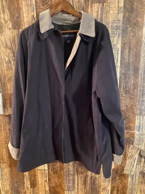 London Fog women's raincoat size large thumbnail 2