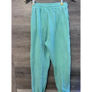 Fiorucci Sweat Pants Womens Size M Green Angels Graphic thumbnail 5