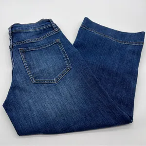 Banana Republic Factory Women's Dark Blue Cropped Jeans thumbnail 1